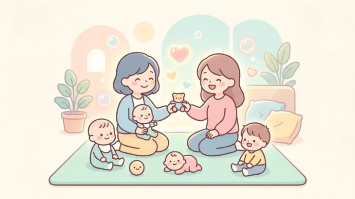 育児中のママ友の作り方 | 支援センター交流術