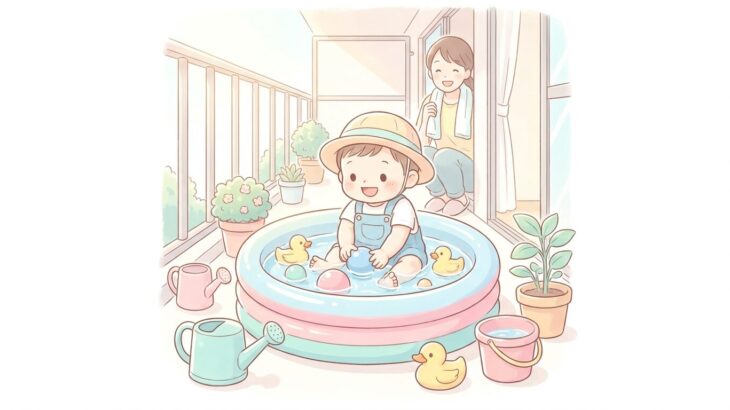 0〜3歳ベランダ遊び | 安全な水遊び＆アイデア集