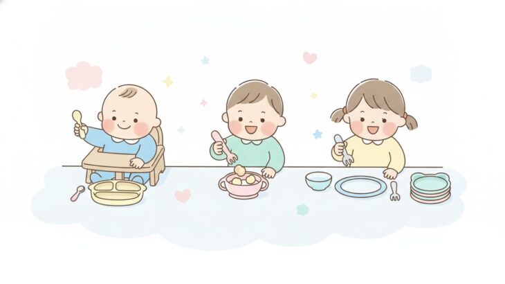 子どもの食器ステップアップ完全ガイド | 月齢別の選び方