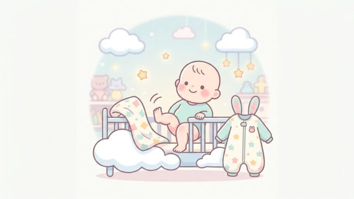 赤ちゃんが布団を蹴る理由 | 冬のスリーパー活用術