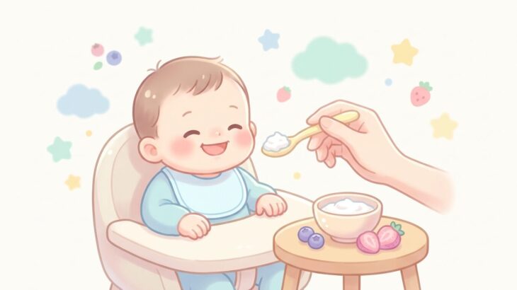 離乳食のヨーグルトはいつから？選び方と食べさせ方ガイド
