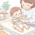 1歳のおむつ替えを嫌がる時の神対応とコツ12選
