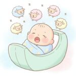 赤ちゃんのあくびは眠いサイン？見極め方を月齢別に解説
