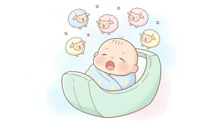 赤ちゃんのあくびは眠いサイン？見極め方を月齢別に解説