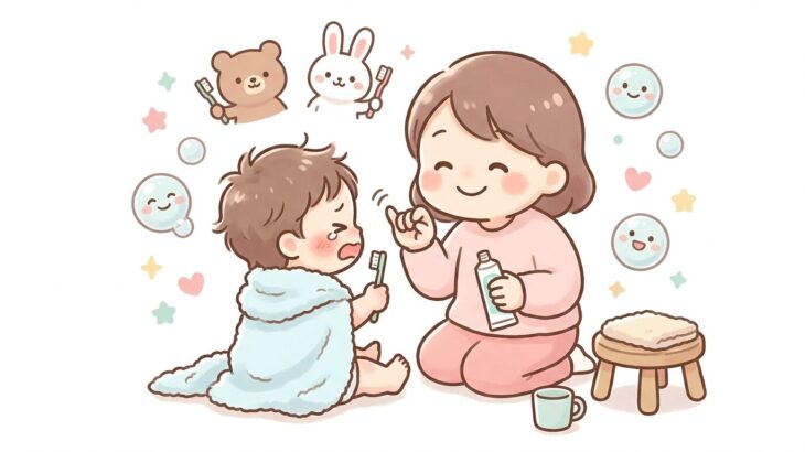 2歳の歯磨き嫌がる悩み解決 | 楽しい声かけ集