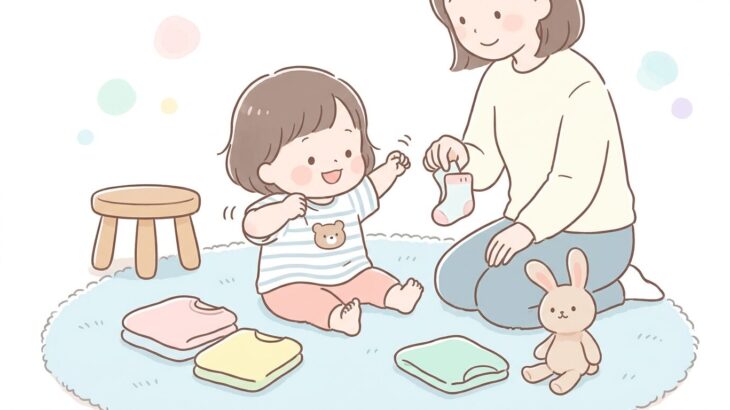 2歳の着替え練習 | 自分でできる教え方とコツ