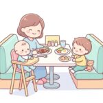子連れファミレスデビュー | 便利サービスと過ごし方