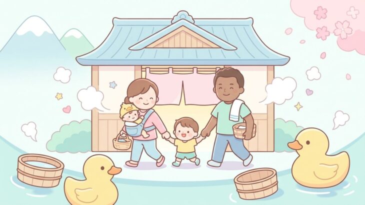 子連れスーパー銭湯デビュー | 年齢別の楽しみ方