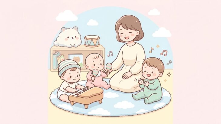 0〜3歳の音楽教室 | ピアノとリズム遊び