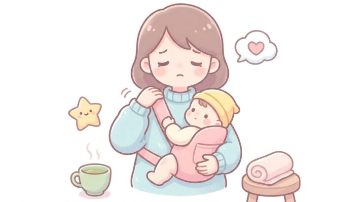 抱っこで肩こり | ママの疲れを癒すセルフケア