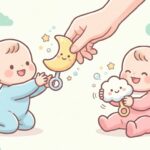 赤ちゃんのラトル・ガラガラ遊び方 | 月齢別ガイド