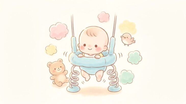 赤ちゃんのジャンパルーはいつから？効果と注意点