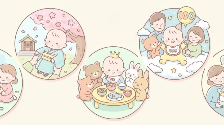 生後100日までのお祝い行事カレンダー完全ガイド