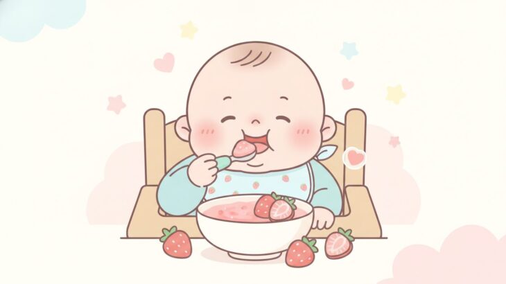 離乳食のいちご | いつから？種と酸味の対処法