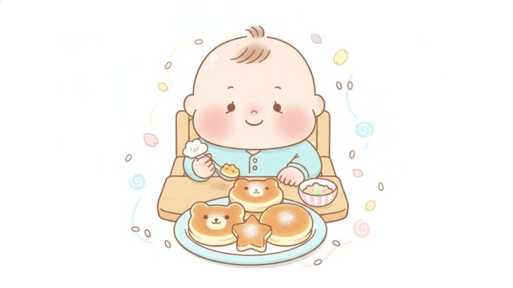 離乳食のホットケーキ | いつから？米粉と市販の活用術