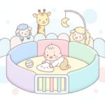 ベビーサークルはいつから？レイアウトと活用術