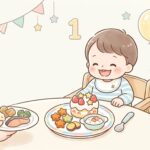 1歳誕生日メニュー決定版！簡単お祝いプレート＆取り分けレシピ