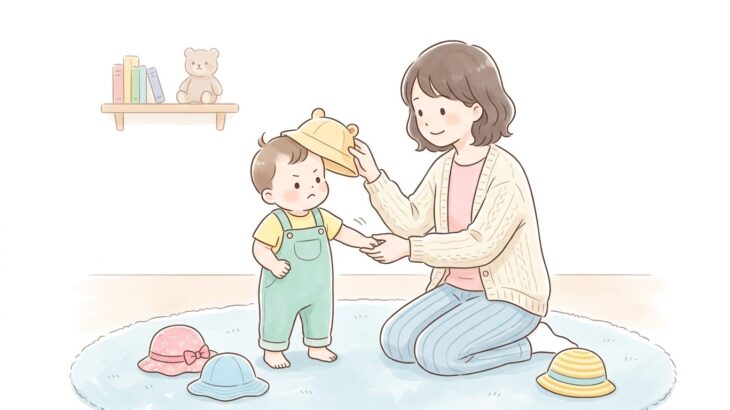 1歳が帽子を嫌がる！試してほしい対策と先輩ママの工夫12選