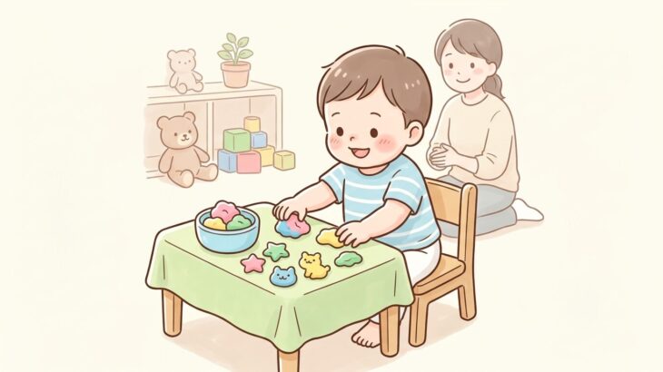 1歳から粘土遊びは早い？小麦粘土の作り方と楽しみ方