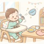1歳が食器投げる理由と対策 | 叱り方・卒業の目安