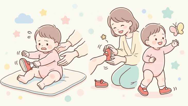 1歳の靴嫌がり対策 | 理由と克服ステップ