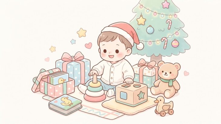 1歳のクリスマスプレゼント | 発達に合う選び方