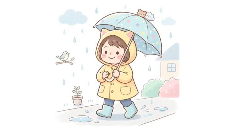 2歳の傘デビュー | 安全なサイズと持ち方ガイド