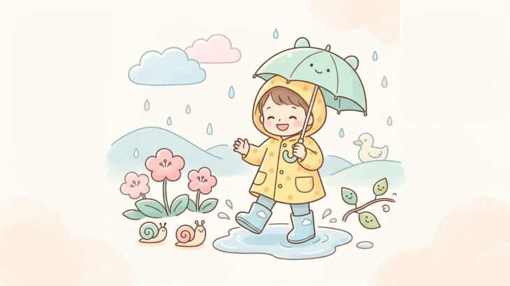 2歳の長靴とレインコート選び方 | 雨の日散歩ガイド2026