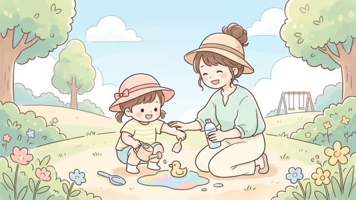 2歳の夏の外遊び対策 | 日焼け熱中症を防ぐコツ