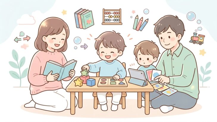 3歳の通信教育の選び方 | 教材タイプ別に徹底比較