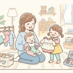子ども服の節約術 | 年間予算とサイズアウト対策