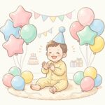 誕生日バルーン装飾を100均で映えさせる飾り方