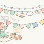 誕生日ガーランド手作り完全ガイド | 型紙付き作り方