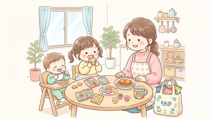 カルディで子どもが喜ぶおやつ＆時短ごはん術