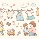 子ども服サイズ早見表 | 年齢別の目安とブランド差