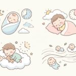 0〜3歳 子どもの睡眠時間一覧 | 月齢別の目安