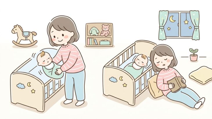 寝かしつけあるある集 | 背中スイッチ・寝落ち共感