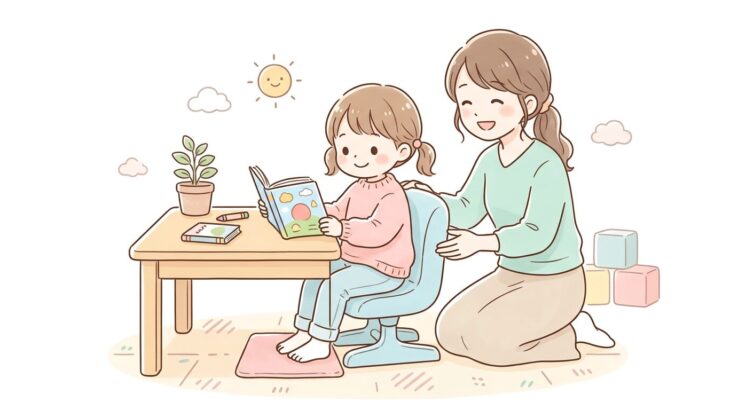 子どもの正しい座り方 | 姿勢対策の教え方【2026年版】