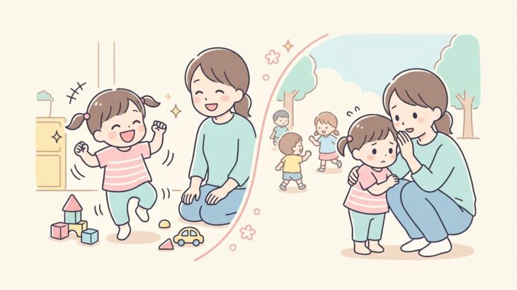 内弁慶な子の見守り方 | 外で大人しい理由と接し方