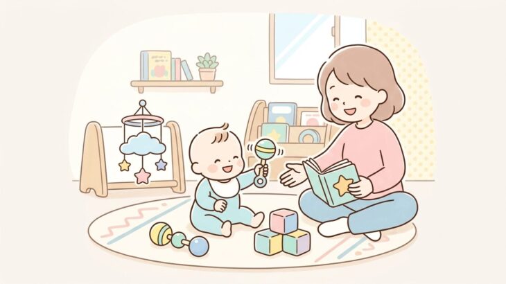 0歳の知育遊び完全ガイド | 月齢別おうちアイデア集