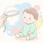 赤ちゃんの頭囲の平均は？月齢別の目安と測り方