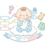 ミルク量早見表 | 月齢別の目安と回数ガイド