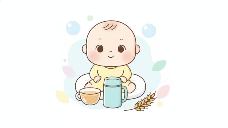 赤ちゃんの麦茶はいつから？作り方から飲ませ方まで解説