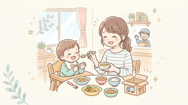 冷凍幼児食宅配の選び方 | 時短になる使い方ガイド