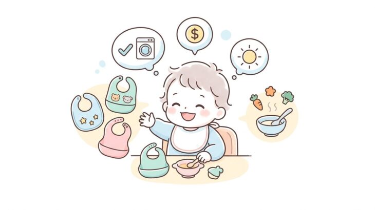 お食事エプロンの選び方 | タイプ別完全ガイド