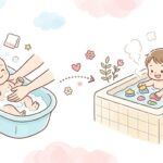 ベビーバスいつまで？卒業の目安と代用アイデア集