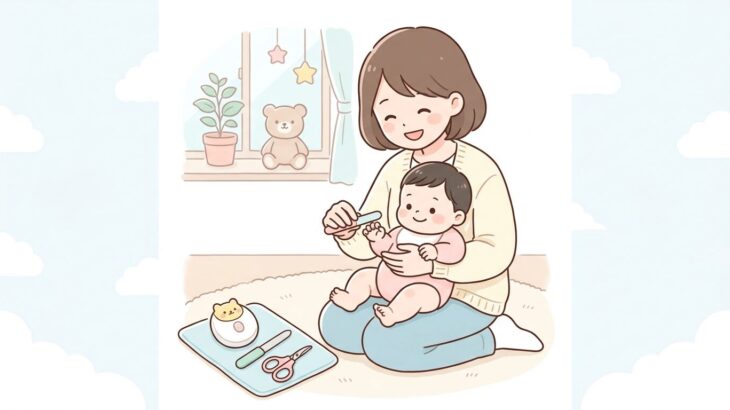 赤ちゃんの爪やすりと爪切り使い分け完全ガイド