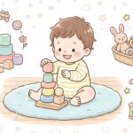 1歳の知育遊び完全ガイド | 月齢別おうちアイデア集2026