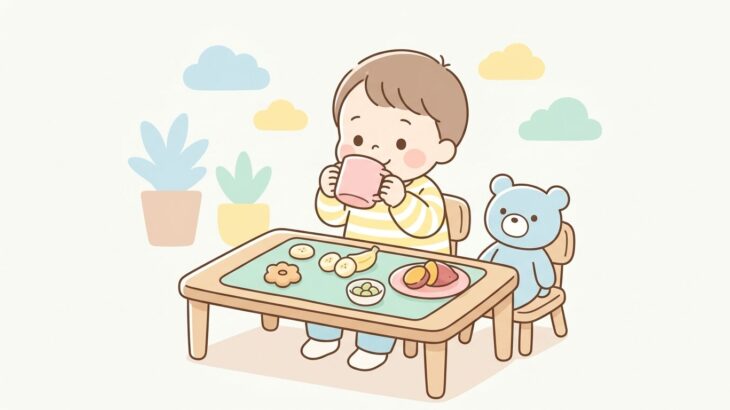 1歳児おやつの時間割と量の目安【2026年版】