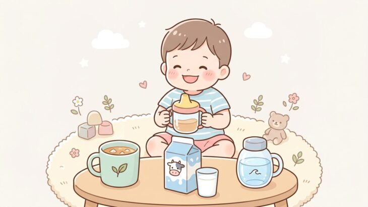 1歳の飲み物の選び方 | 麦茶・牛乳・水の使い分け完全ガイド